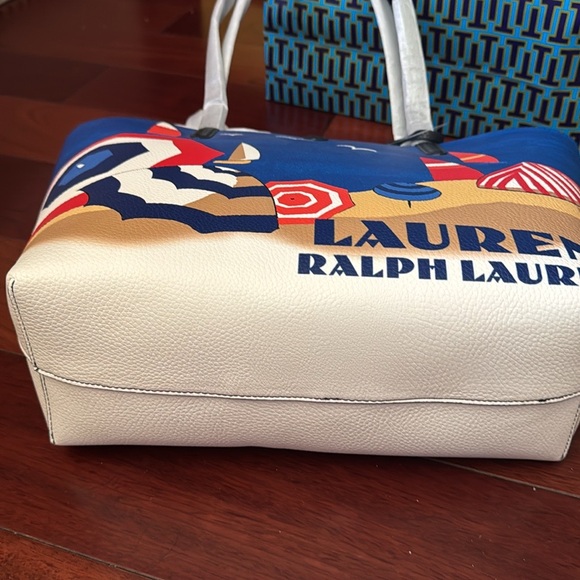 Brand nee with tags Ralph Lauren summer tote! Beautiful maritime design! - Picture 3 of 3